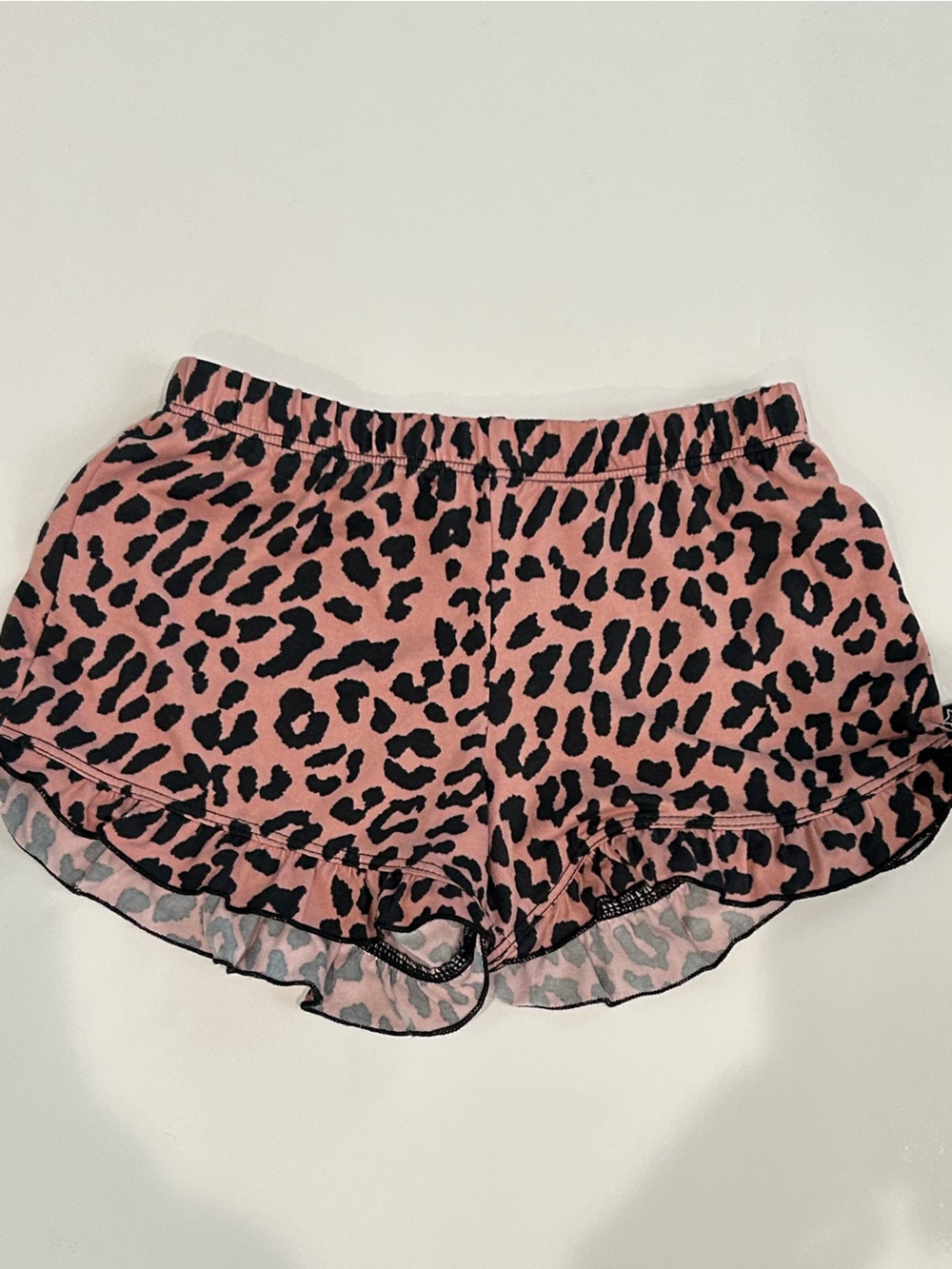 Pixielane Leopard Print Shorts, Size 7